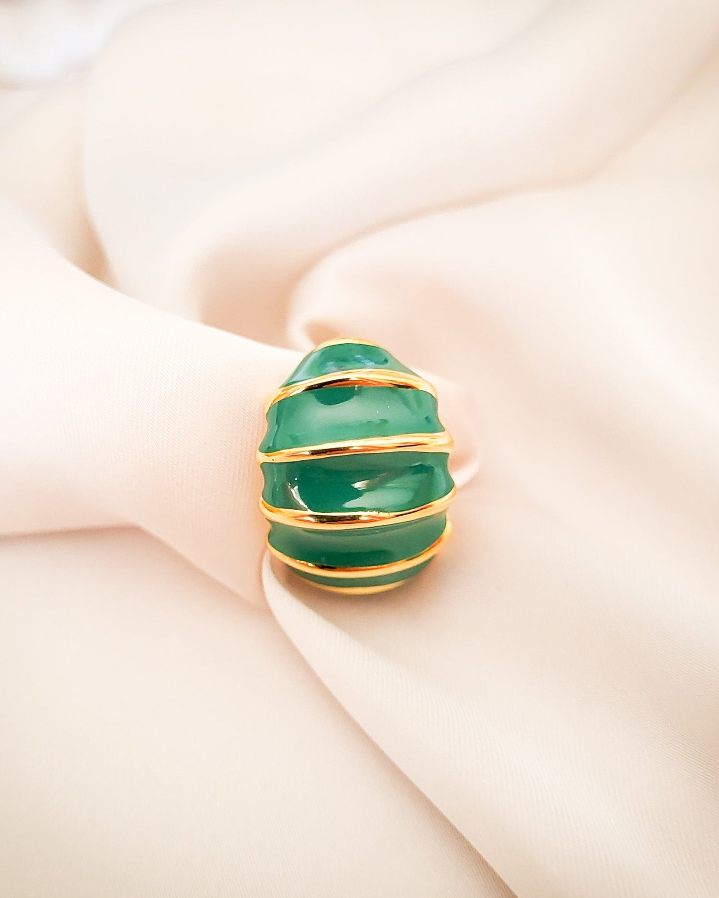 Bague Bonnie verte