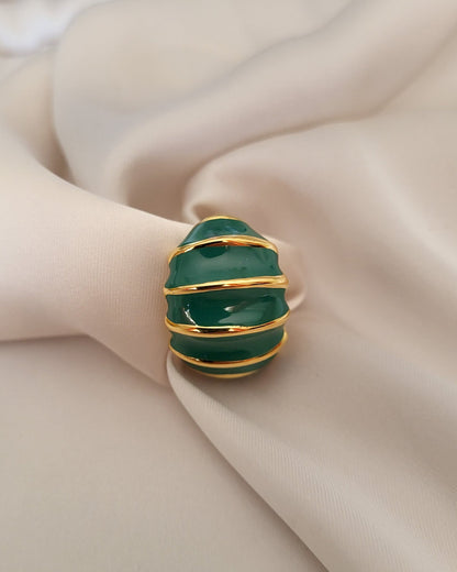 Bague Bonnie verte