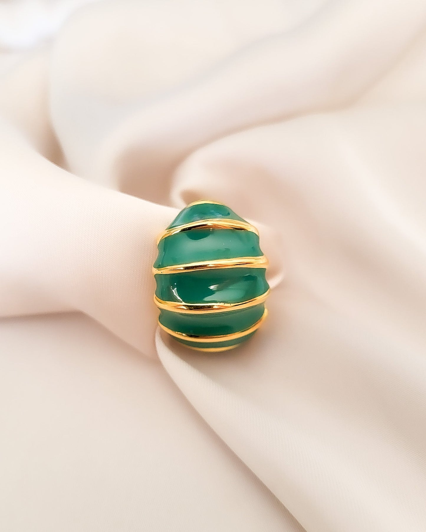 Bague Bonnie verte