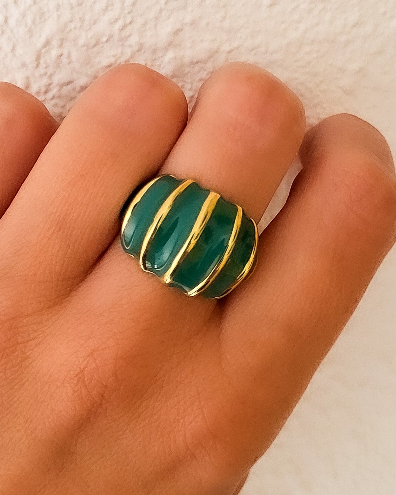 Bague Bonnie verte